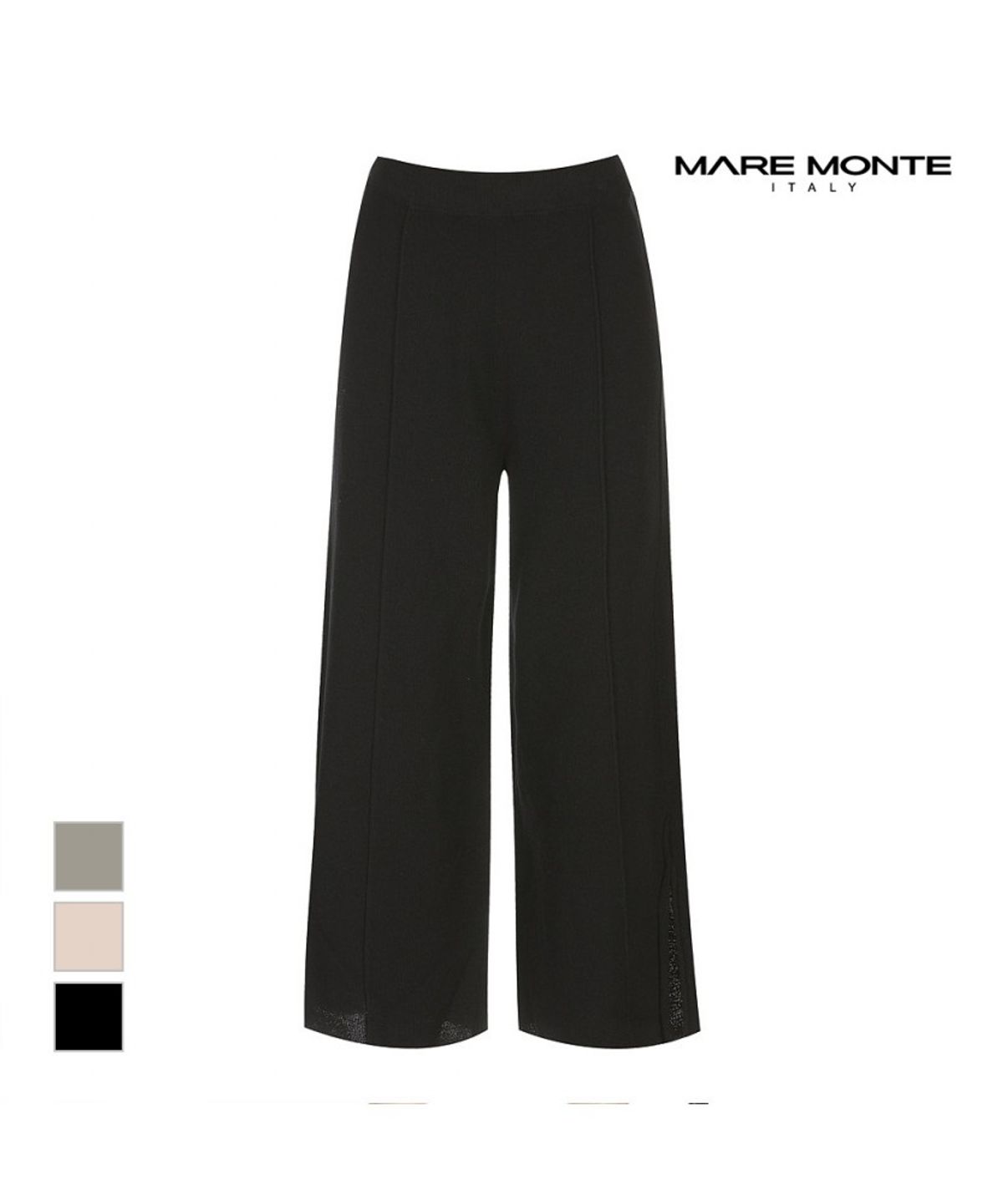마레몬떼(MAREMONTE) 옆트임 니트 팬츠_M215MSL46M0