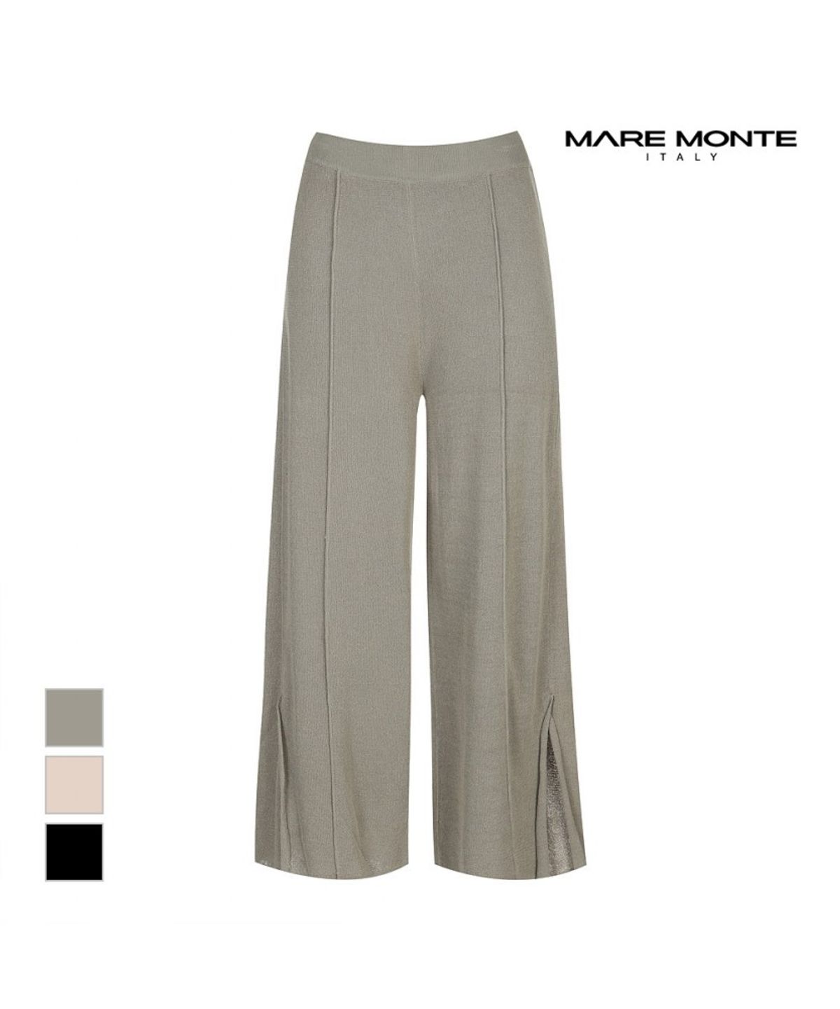 마레몬떼(MAREMONTE) 옆트임 니트 팬츠_M215MSL46M0