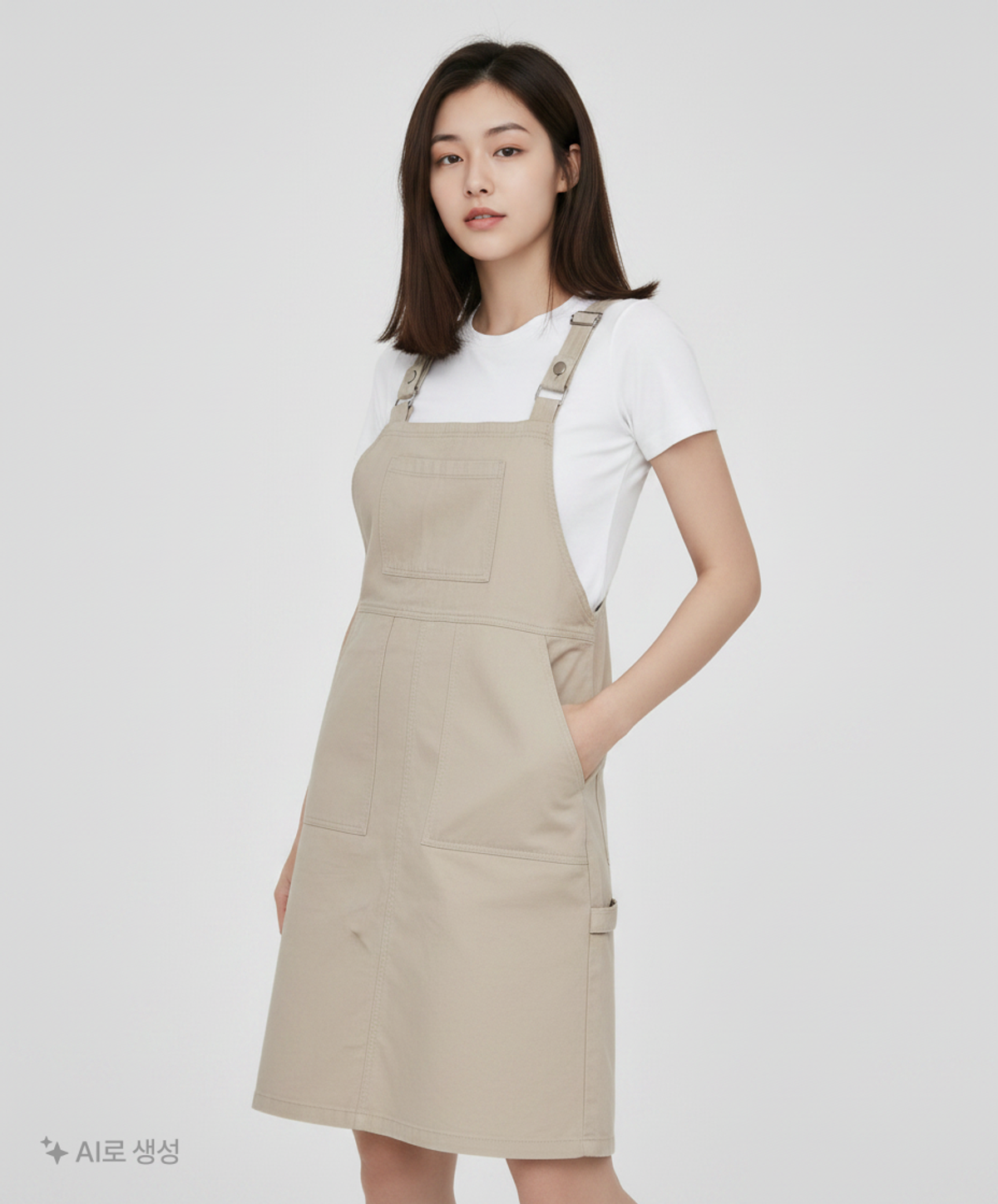 디바이디드에이치앤엠(DIVIDED H&M) 미디 원피스 44