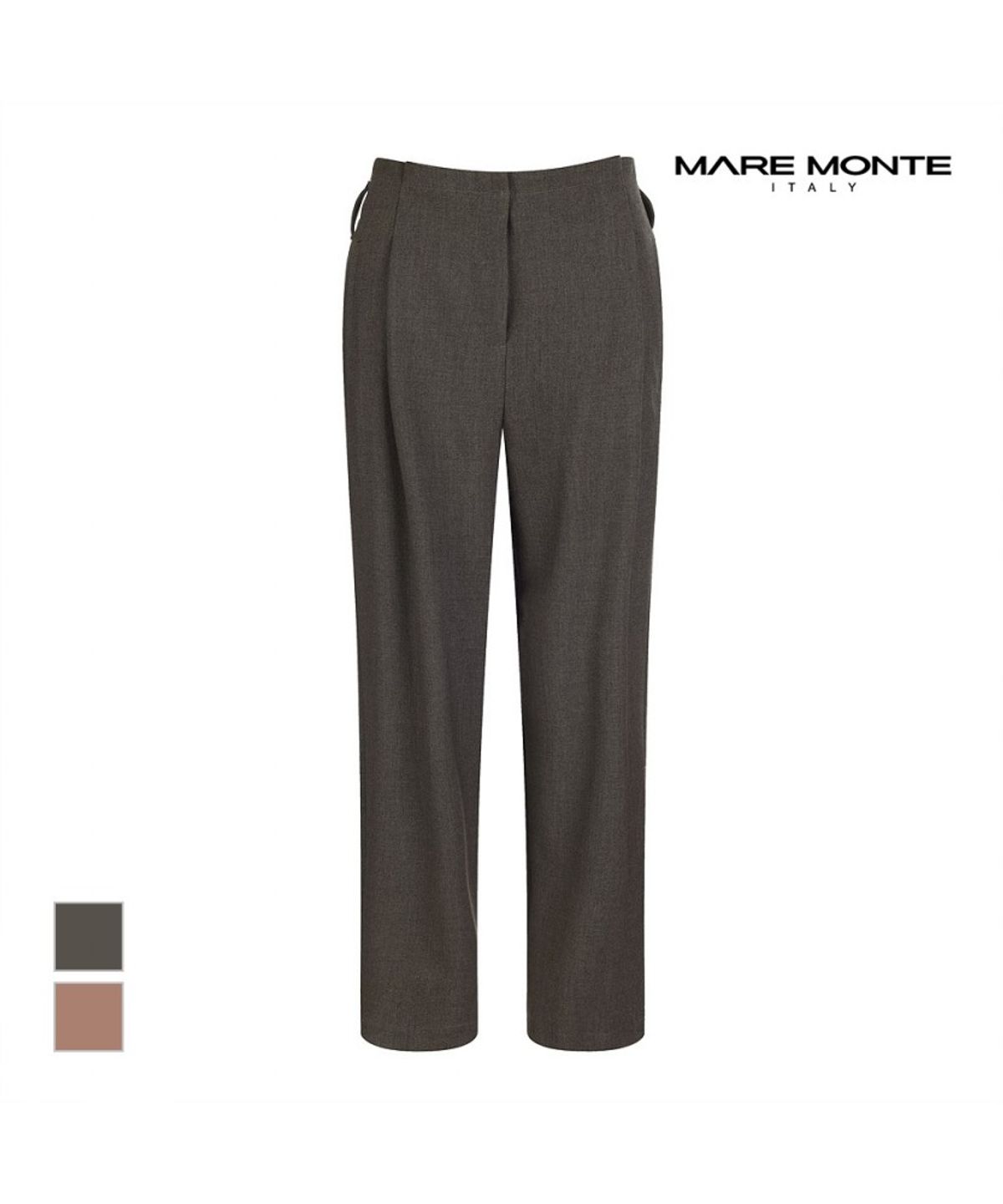 마레몬떼(MAREMONTE) 핀턱주름 벨티드 팬츠_M224MSL20S0
