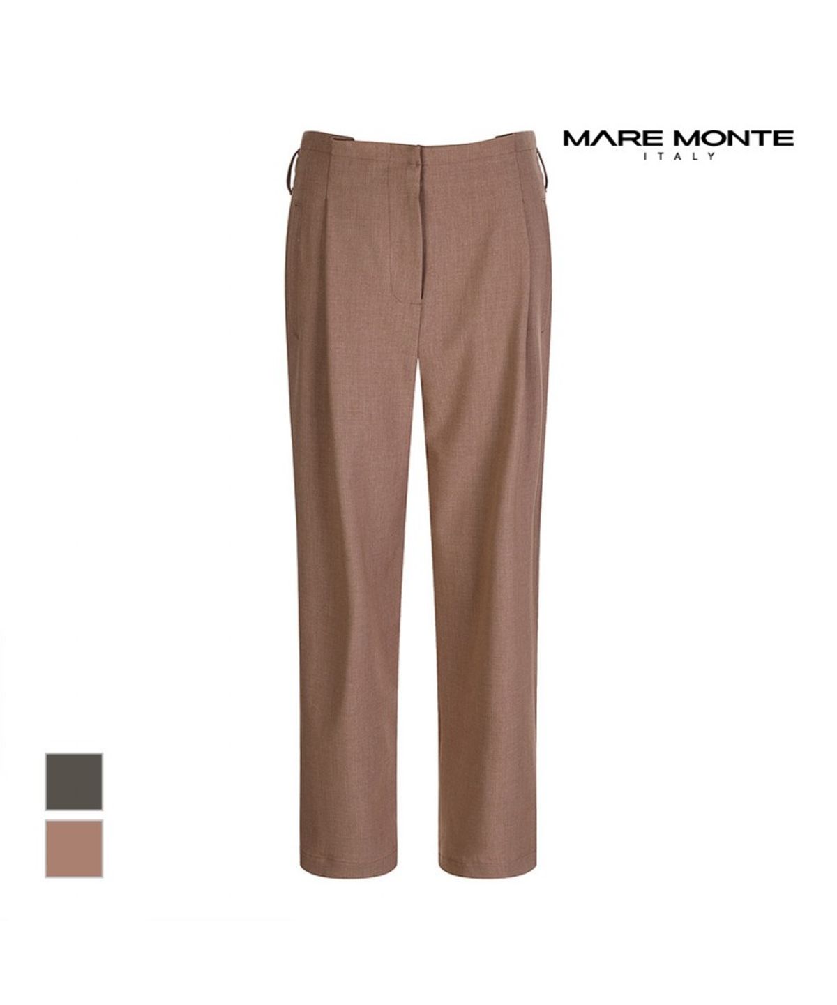 마레몬떼(MAREMONTE) 핀턱주름 벨티드 팬츠_M224MSL20S0