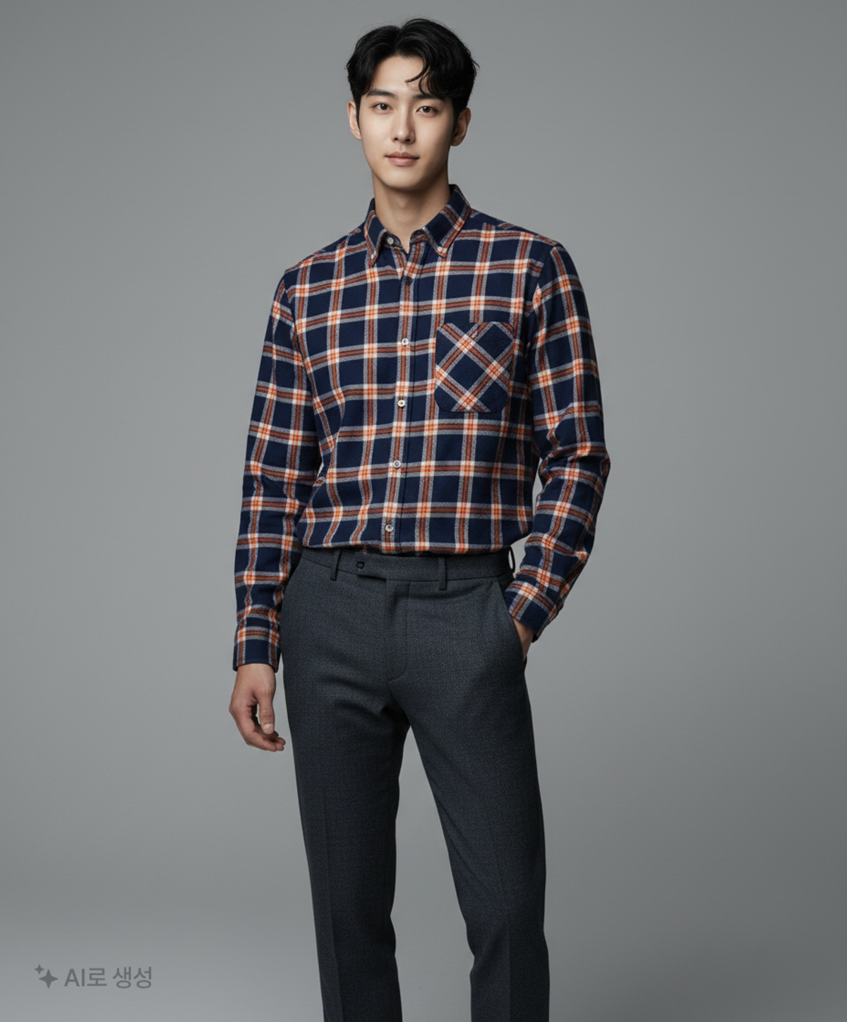 지오다노(GIORDANO) 캐주얼 셔츠 L