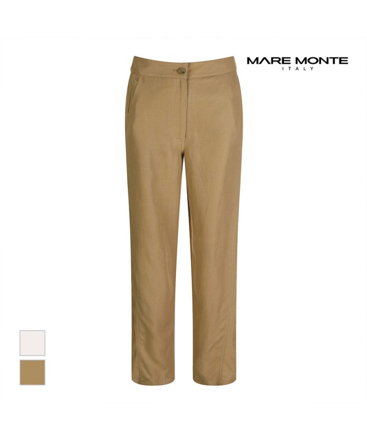 마레몬떼(MAREMONTE) 뒷밴딩 배기팬츠_M225MSL55S0