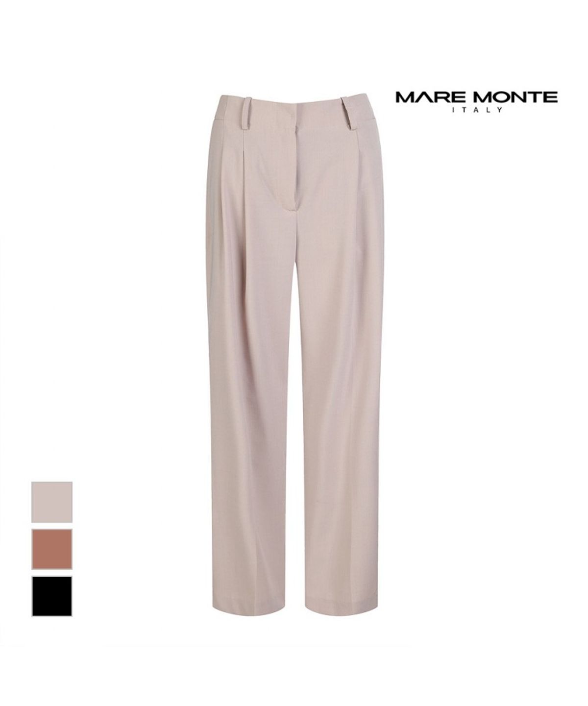 마레몬떼(MAREMONTE) 베이직 이중핀턱 팬츠_M225MSL60S0