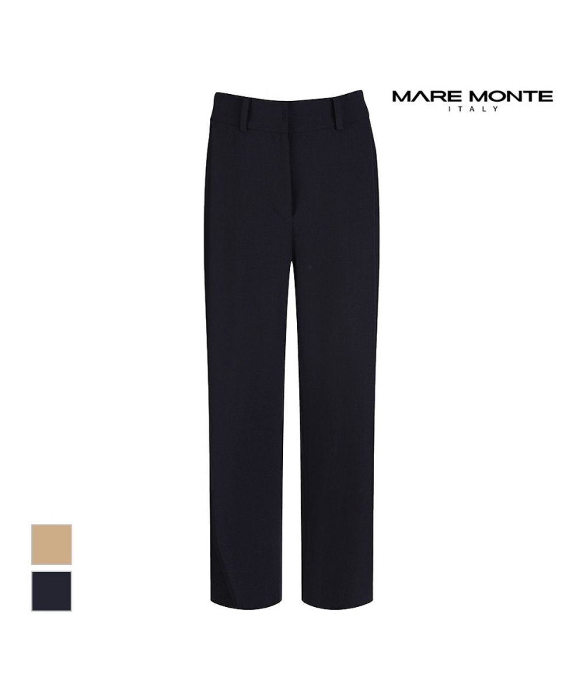 마레몬떼(MAREMONTE) 와이드핏 디자인 핀턱팬츠_M226MSL76S0