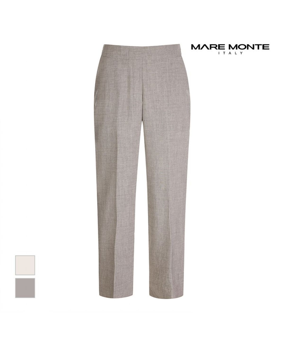 마레몬떼(MAREMONTE) 심플 뒷밴딩 슬림팬츠_M226MSL79D0