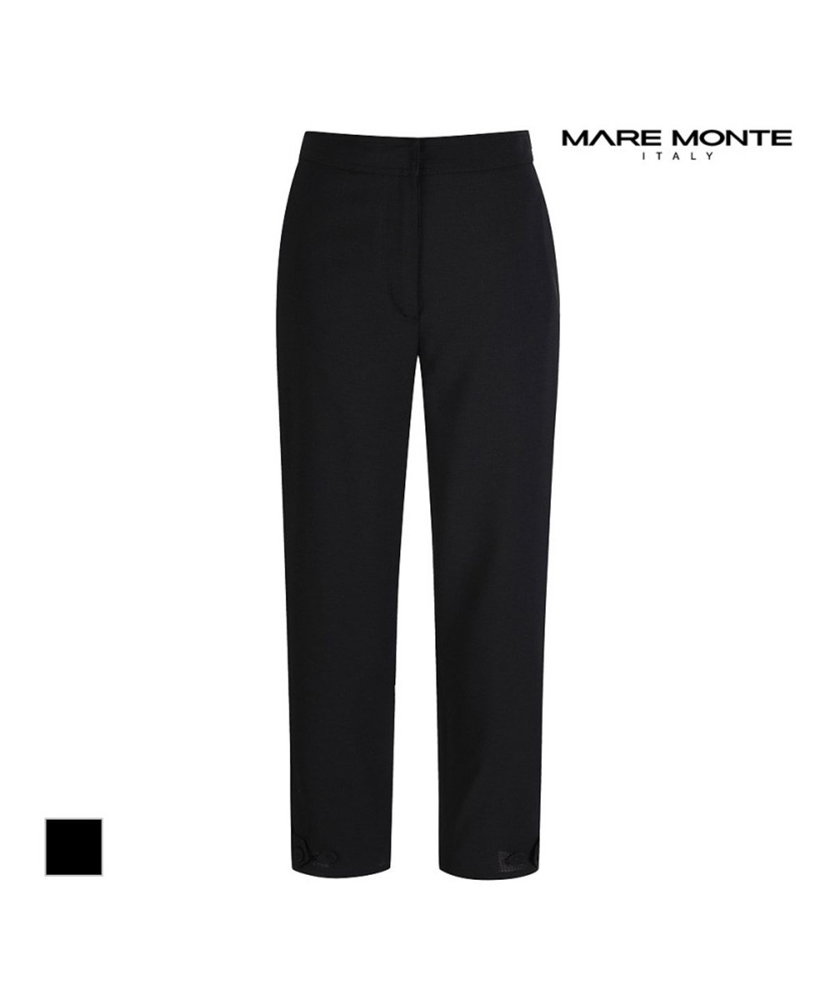 마레몬떼(MAREMONTE) 밑단 자추디자인 배기핏팬츠_M226MSL82S0