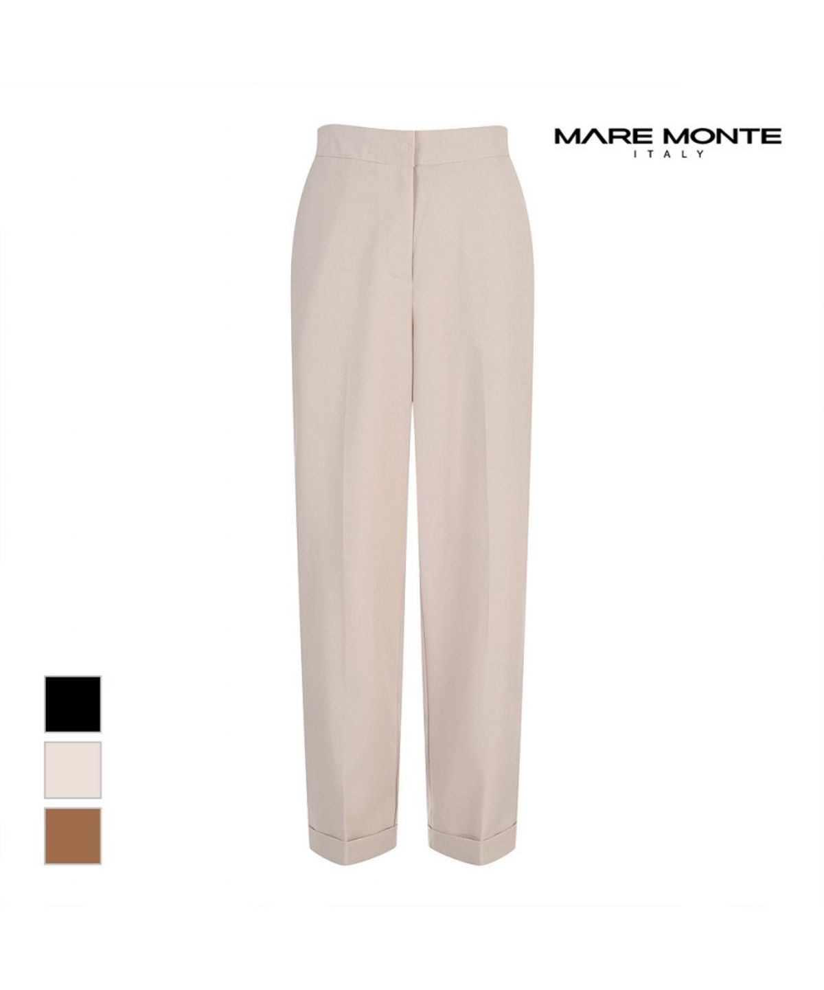 마레몬떼(MAREMONTE) 뒷밴딩 베이직 팬츠_M235MSL55D0
