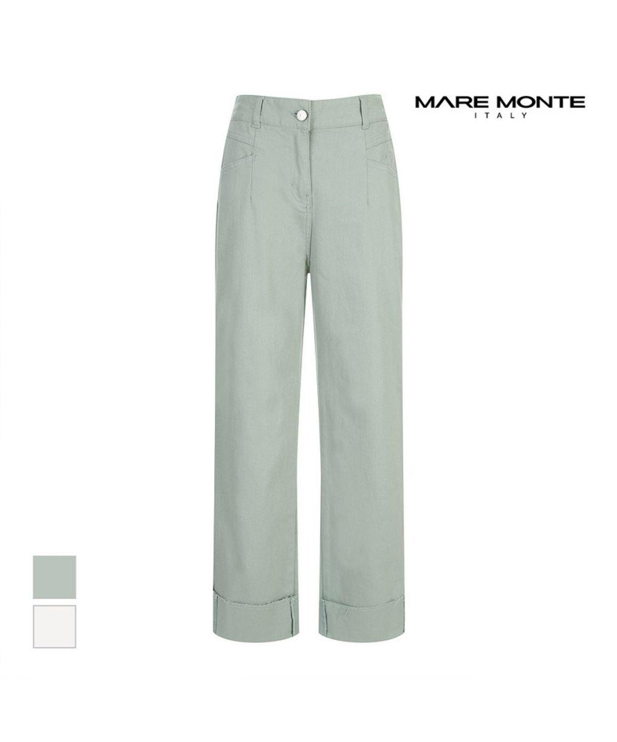 마레몬떼(MAREMONTE) 롤업밑단 팬츠_M234MSL21P0