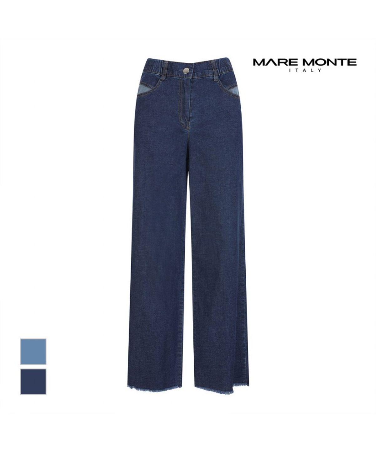 마레몬떼(MAREMONTE) 배색포인트 데님 팬츠_M237MSL81D0