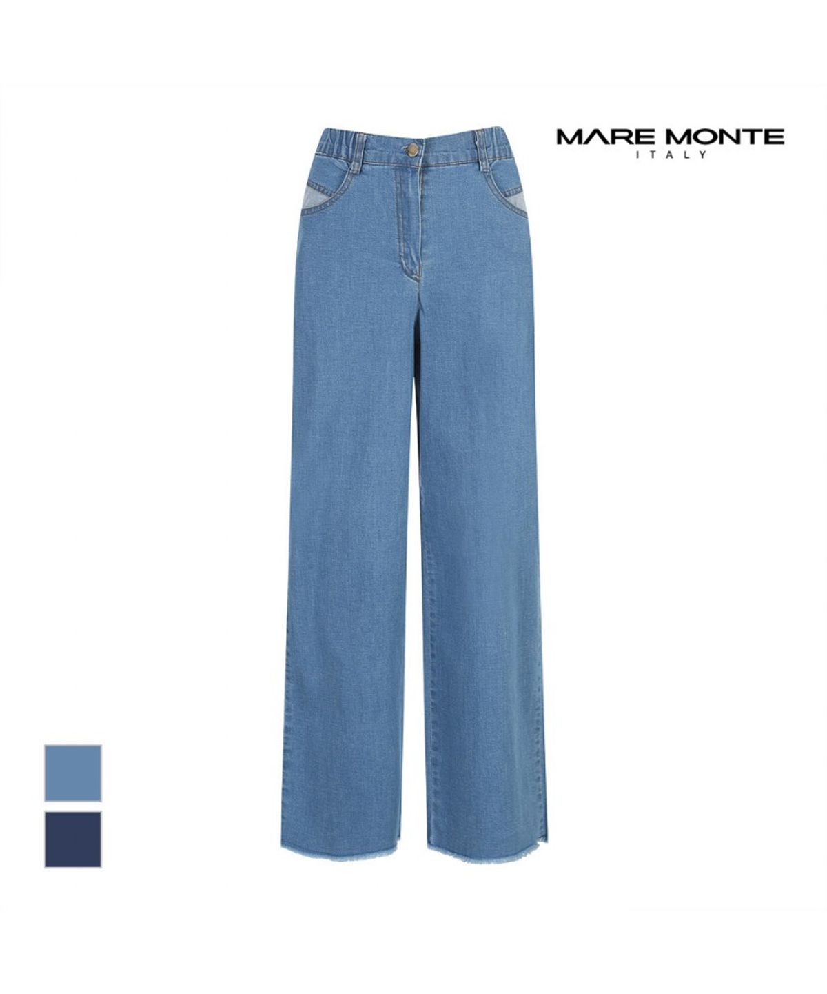 마레몬떼(MAREMONTE) 배색포인트 데님 팬츠_M237MSL81D0