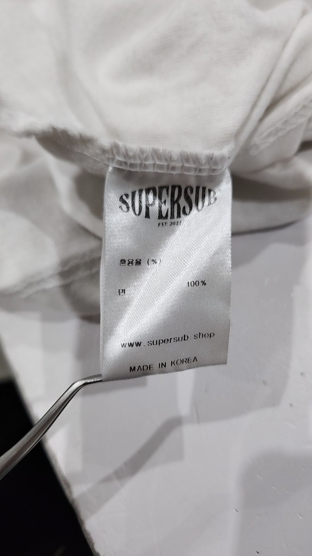 슈퍼서브(SUPERSUB) 반소매 티셔츠 L