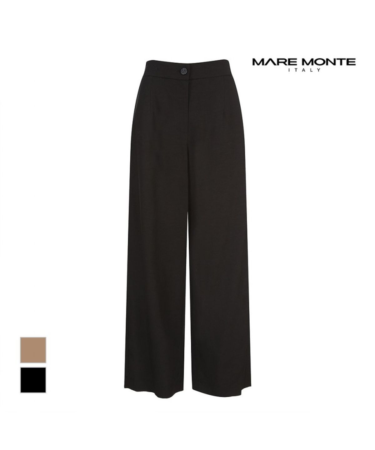 마레몬떼(MAREMONTE) 버튼 와이드핏 팬츠_M236MSL70S0