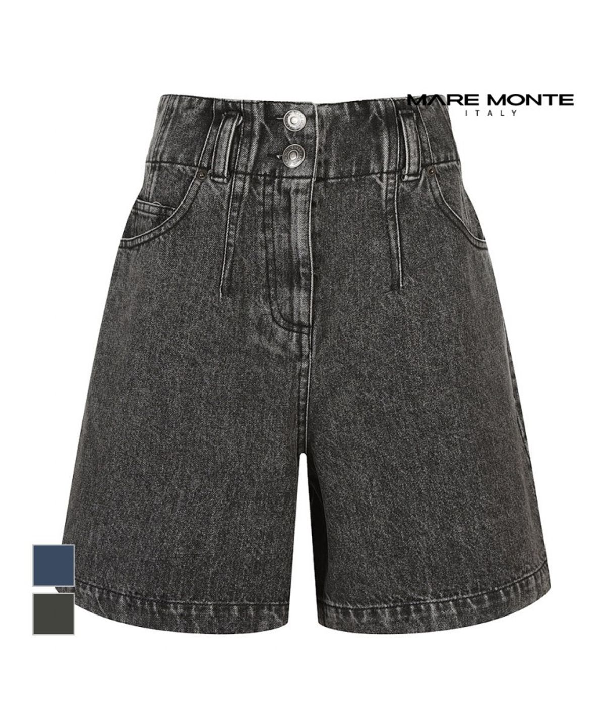 마레몬떼(MAREMONTE) 투버튼 데님팬츠_M244MDN25P0