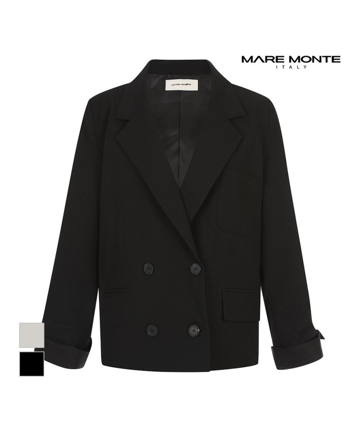 마레몬떼(MAREMONTE) 더블버튼 자켓_M244MJK28B0