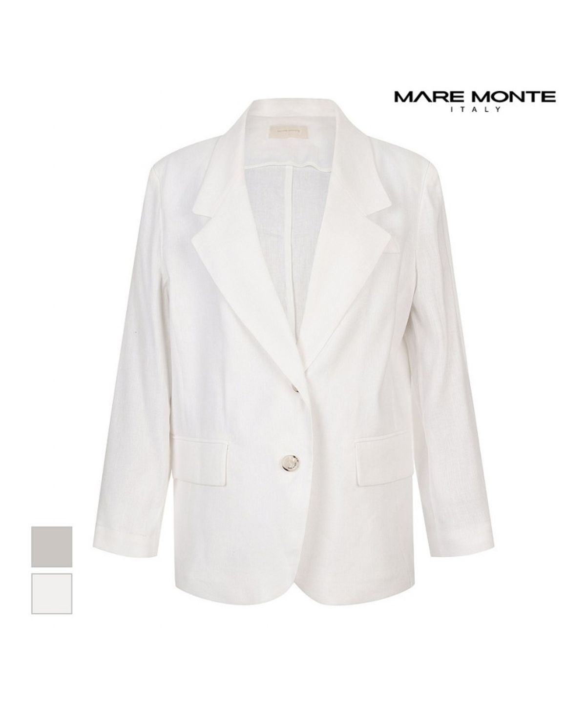 마레몬떼(MAREMONTE) 린넨 블렌드자켓_M244MJK32S0