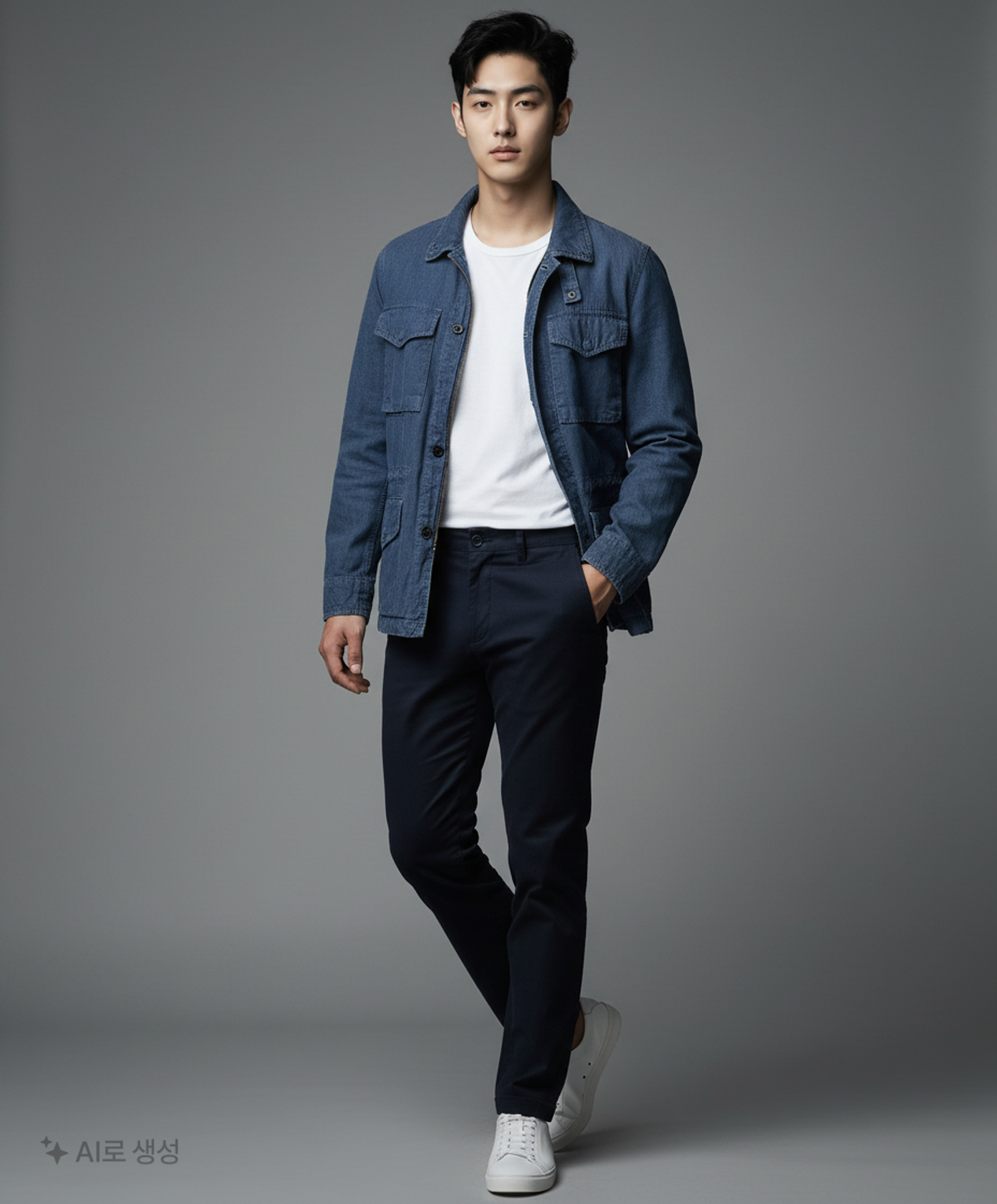 아스페시(ASPESI) 사파리/헌팅 재킷 XS