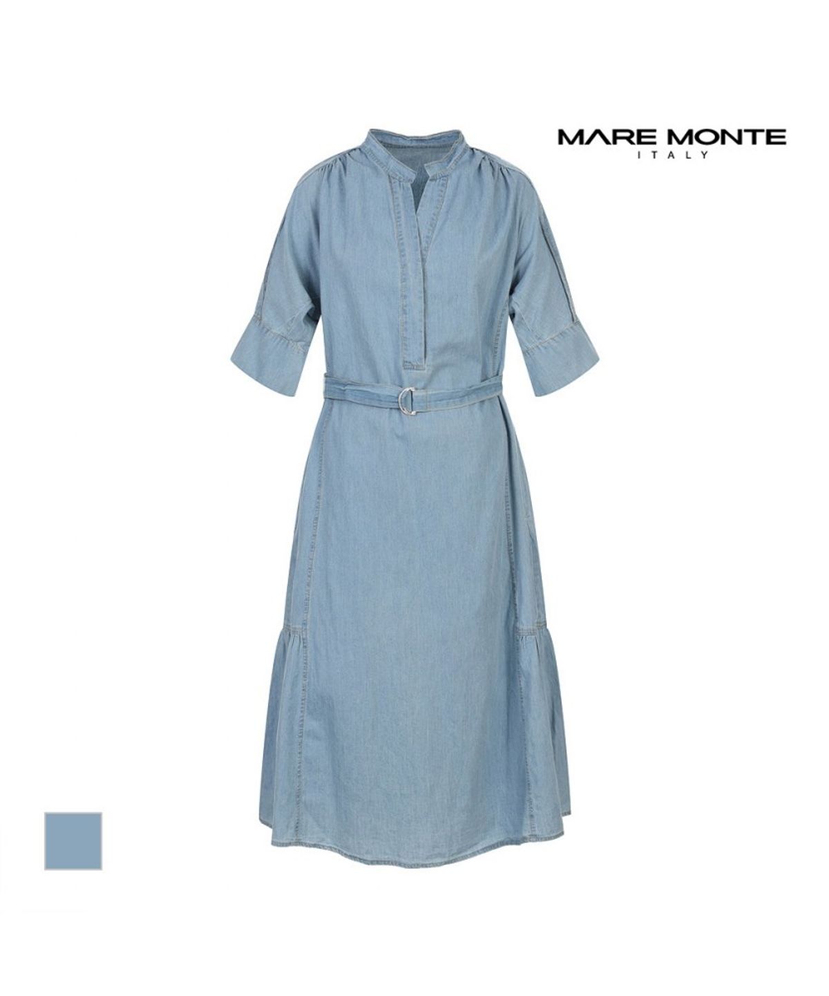 마레몬떼(MAREMONTE) A라인 데님원피스_M244MOP20P0