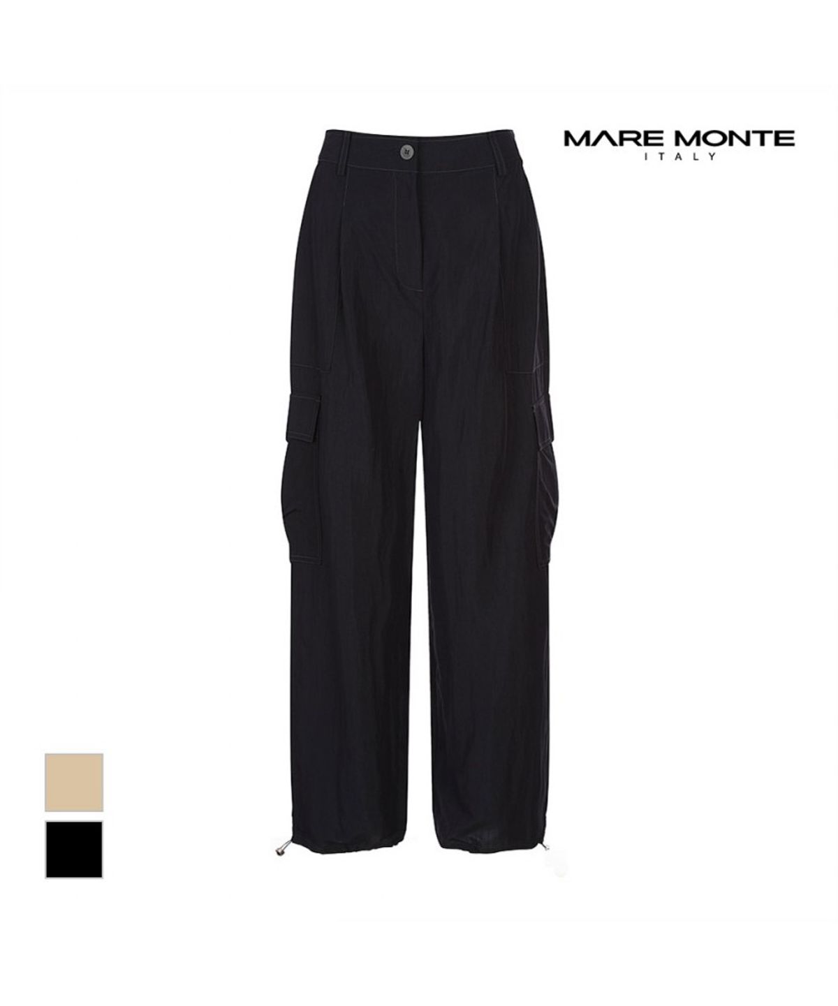 마레몬떼(MAREMONTE) 사이드포켓 스트링팬츠_M244MSL31S0