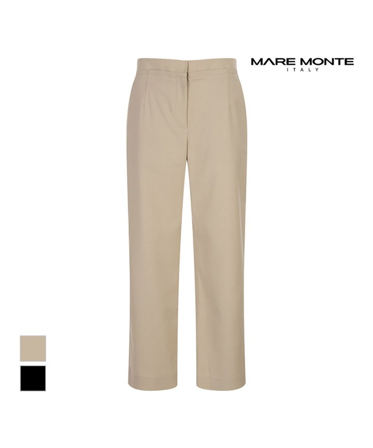 마레몬떼(MAREMONTE) 심플 노버튼팬츠_M244MSL35S0