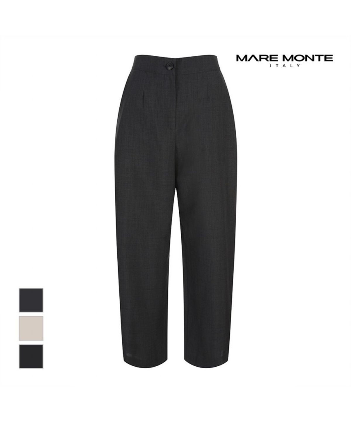 마레몬떼(MAREMONTE) 뒷밴딩 배기팬츠_M244MSL36S0