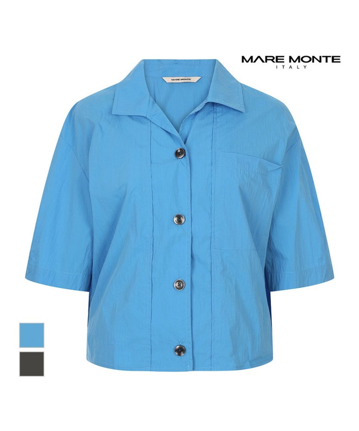마레몬떼(MAREMONTE) 루즈핏 반팔셔츠_M245MBL29S0
