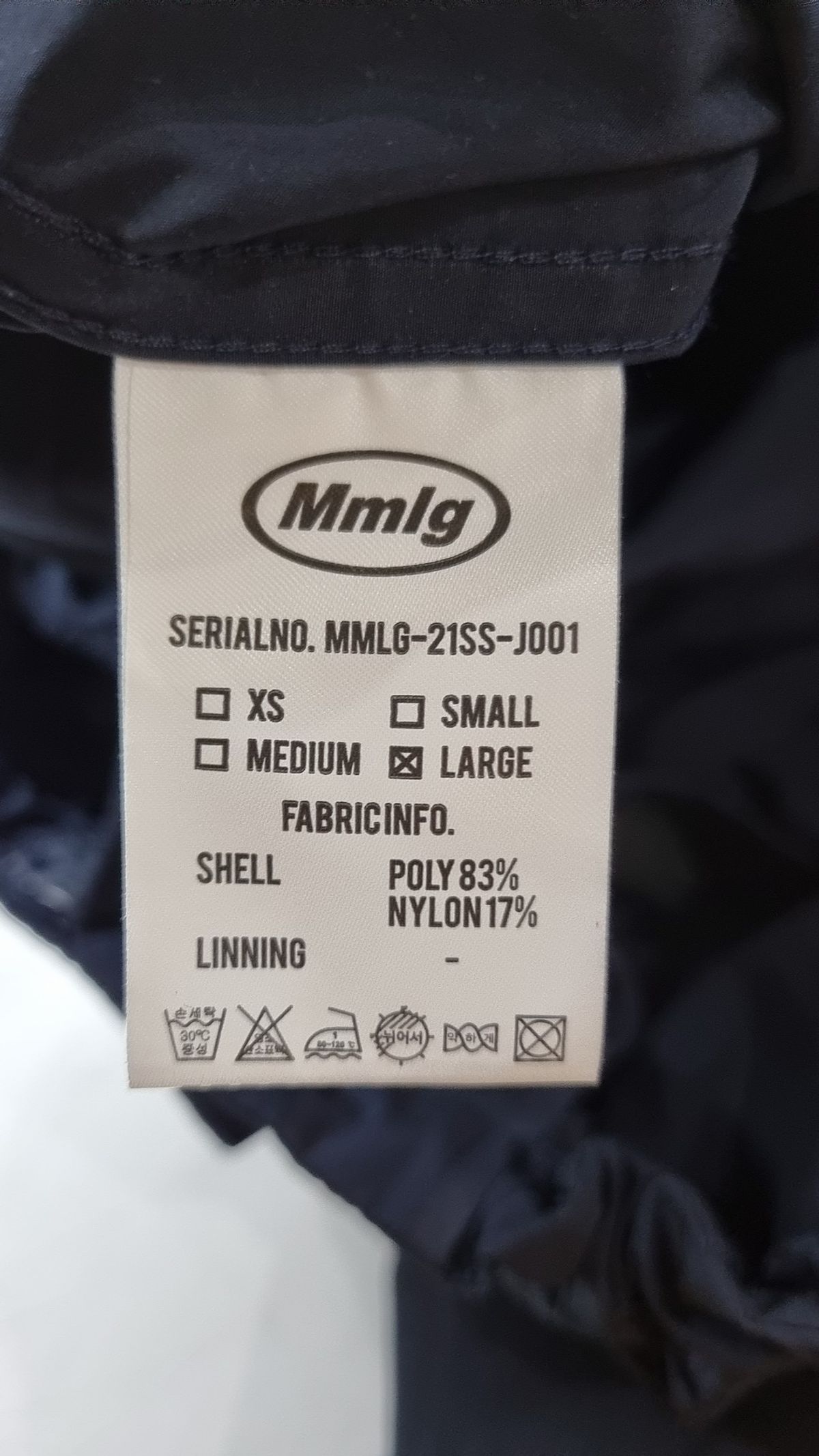 엠엠엘지(MMLG) [Mmlg] WEATHERABLE PARKA (PACKABLE) (NAVY) L