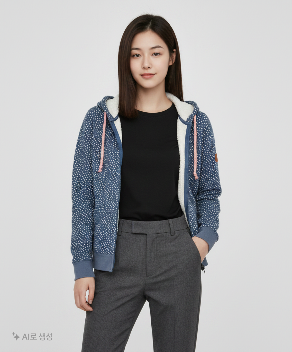 록시(ROXY) 후드 집업 L