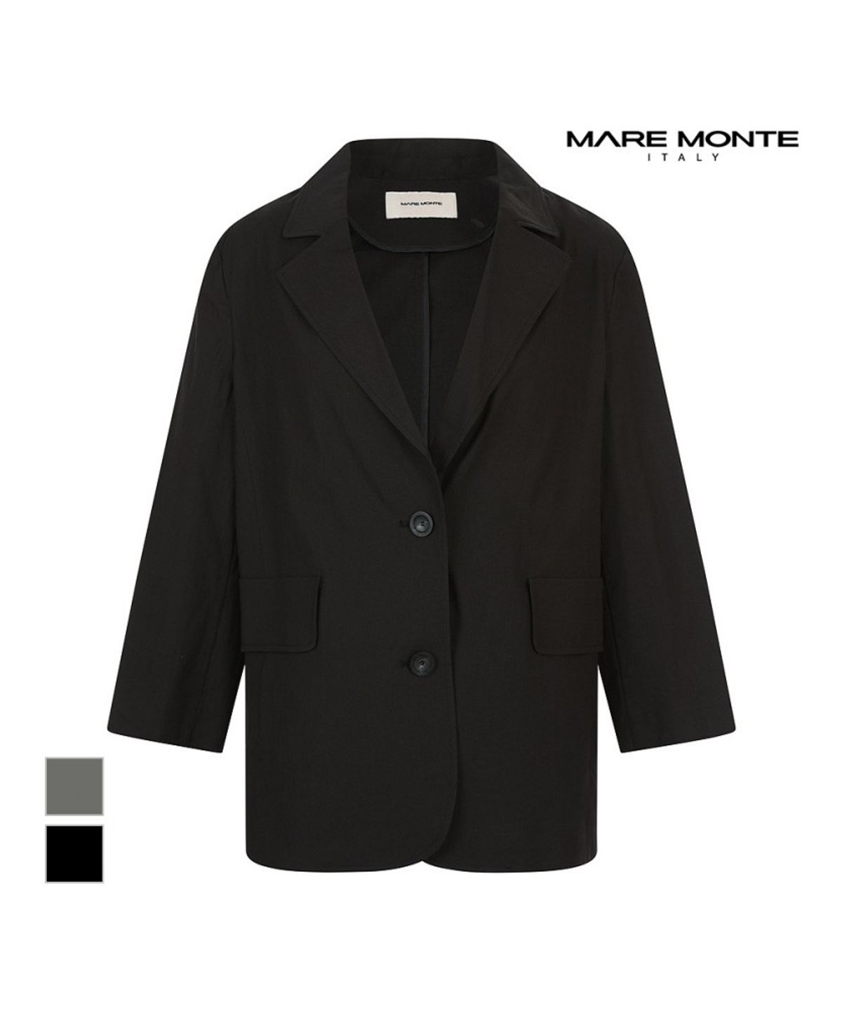 마레몬떼(MAREMONTE) 루즈핏 투버튼자켓_M245MJK39S0