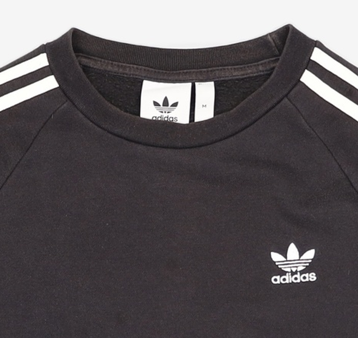아디다스(ADIDAS) 3 ST 크루 - 블랙 / DV1555 M