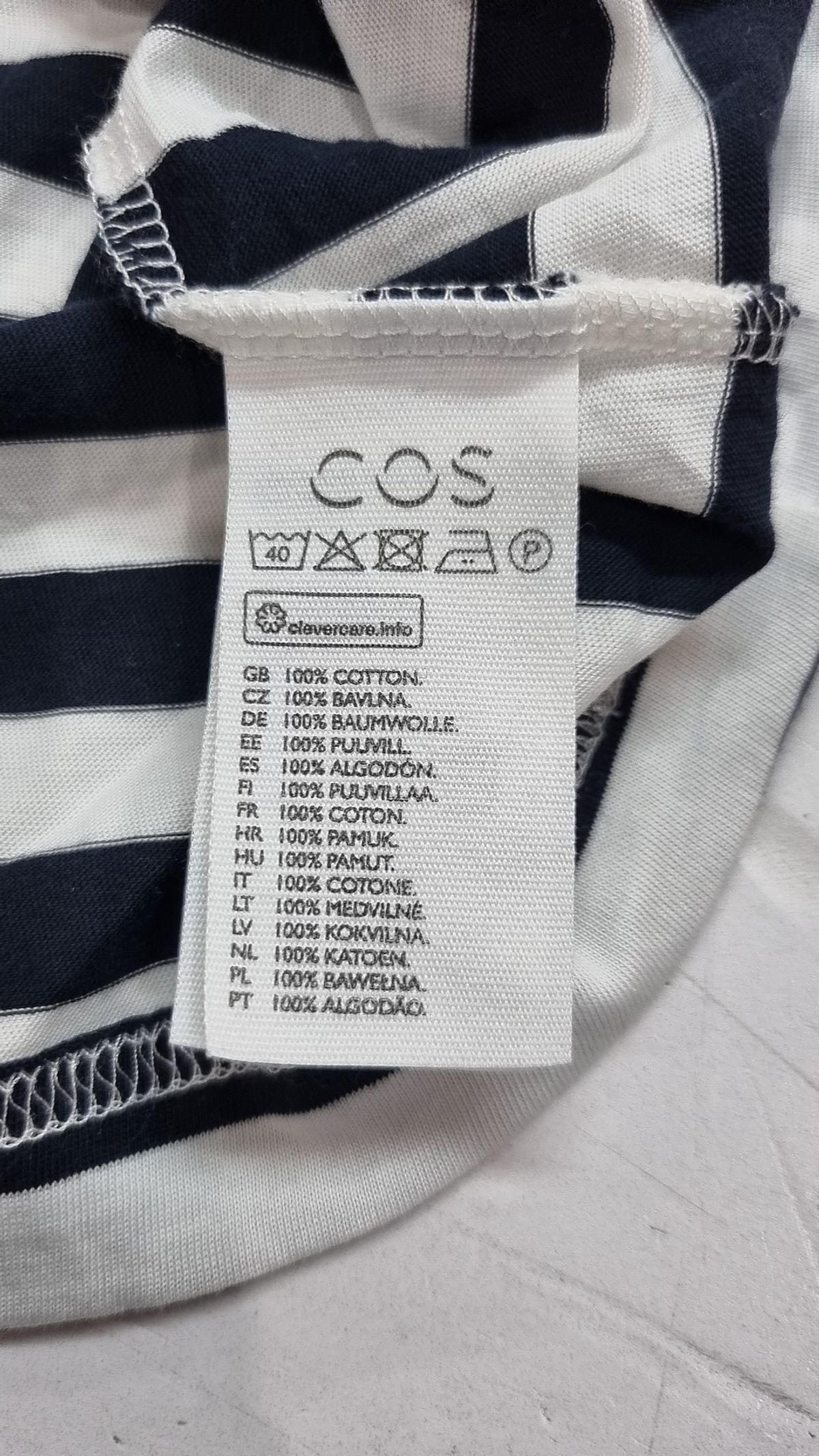 코스(COS) 반소매 티셔츠 XS