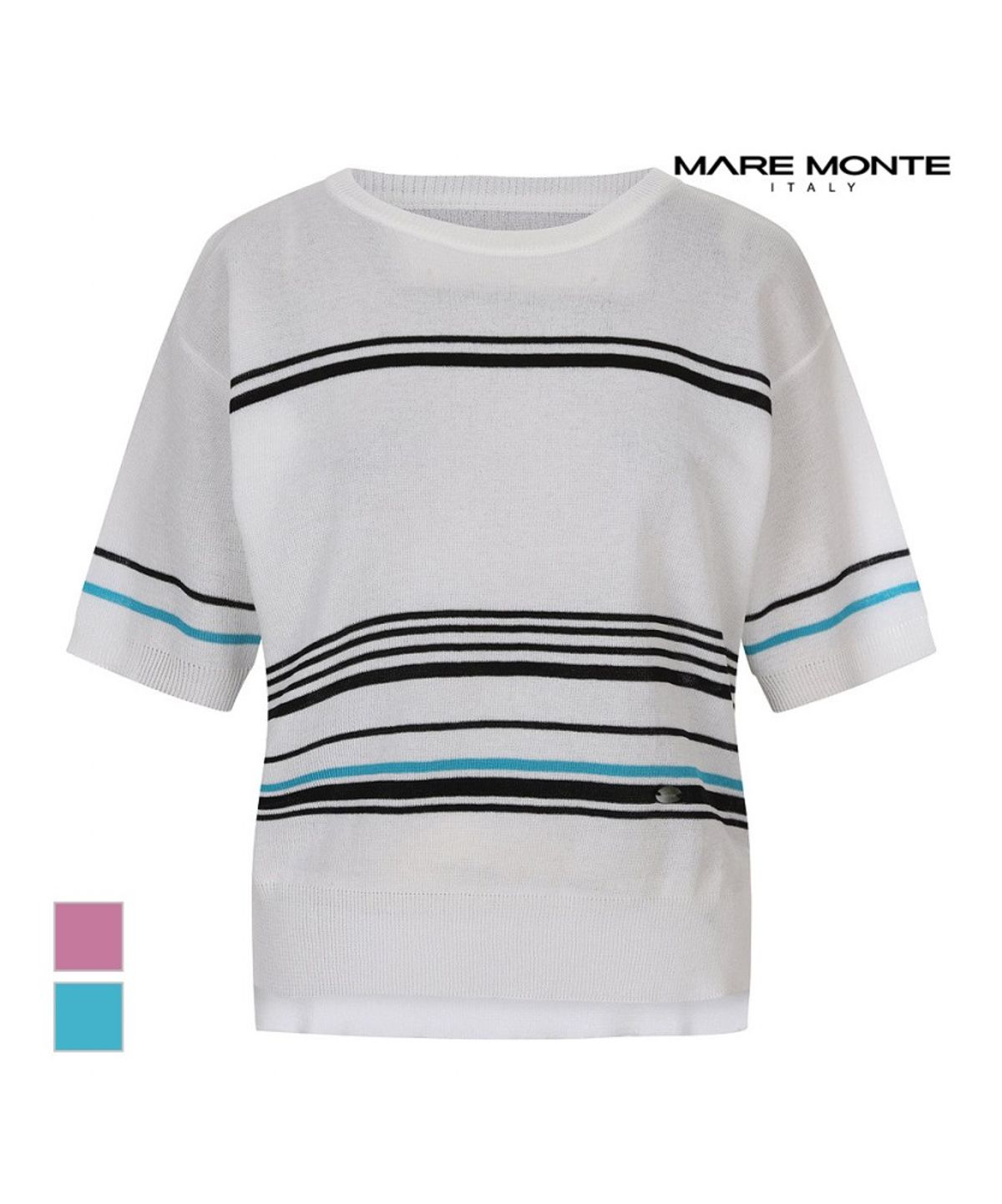 마레몬떼(MAREMONTE) 마린스트라이프 니트_M245MKT32P0