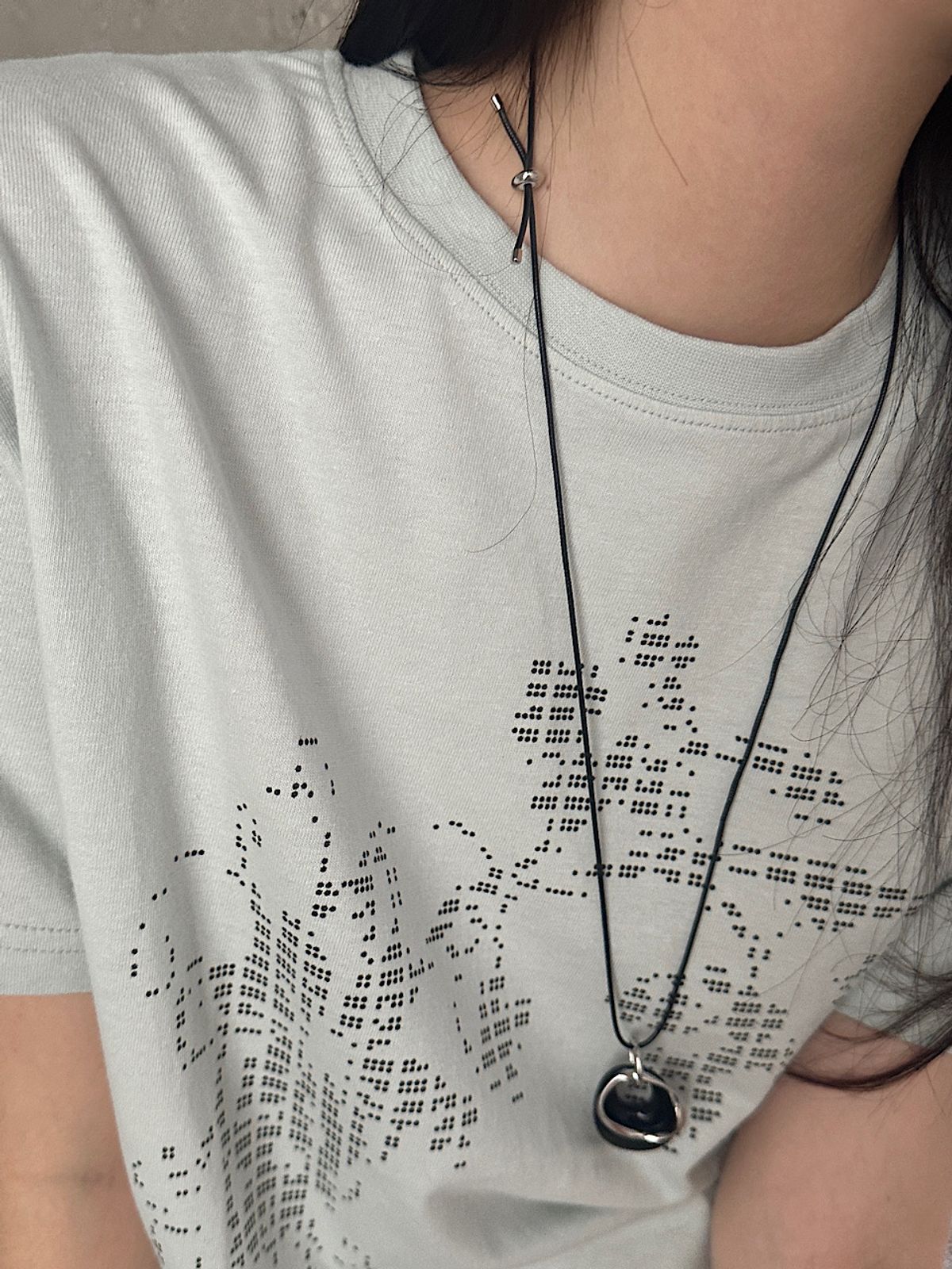 아포엠(APOEM) Dual Loop Necklace