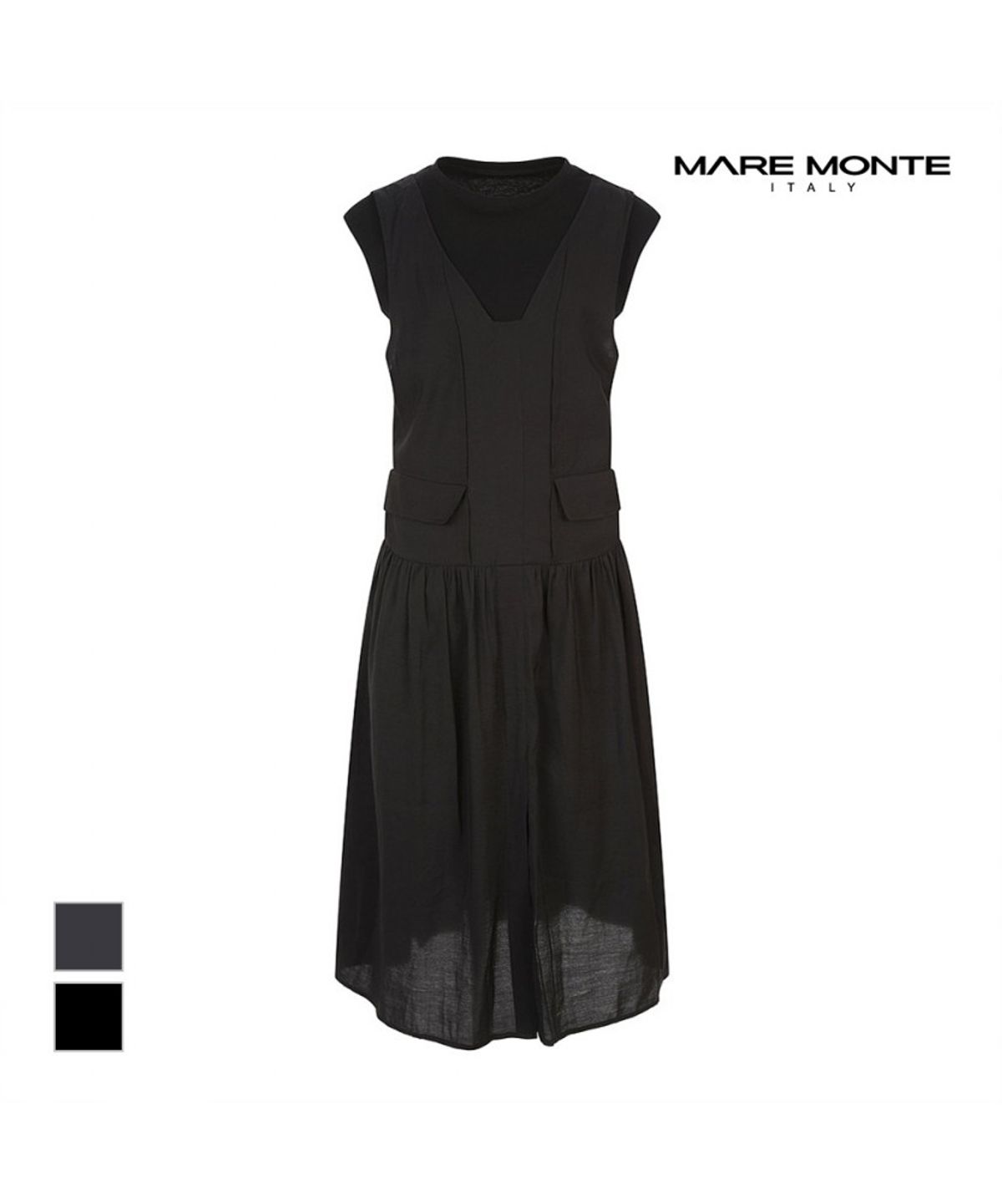마레몬떼(MAREMONTE) 저지셋업 드레스_M245MOP35P0