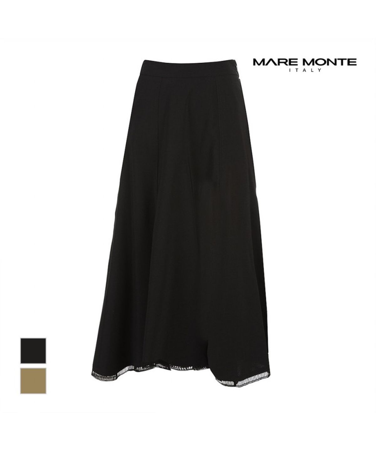 마레몬떼(MAREMONTE) 밑단레이스 스커트_M245MSK39S0