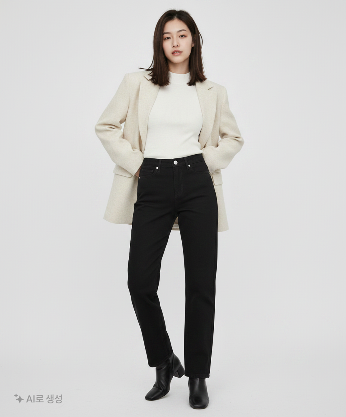 엑스컨테이너(EXCONTAINER) 청/데님 팬츠 M