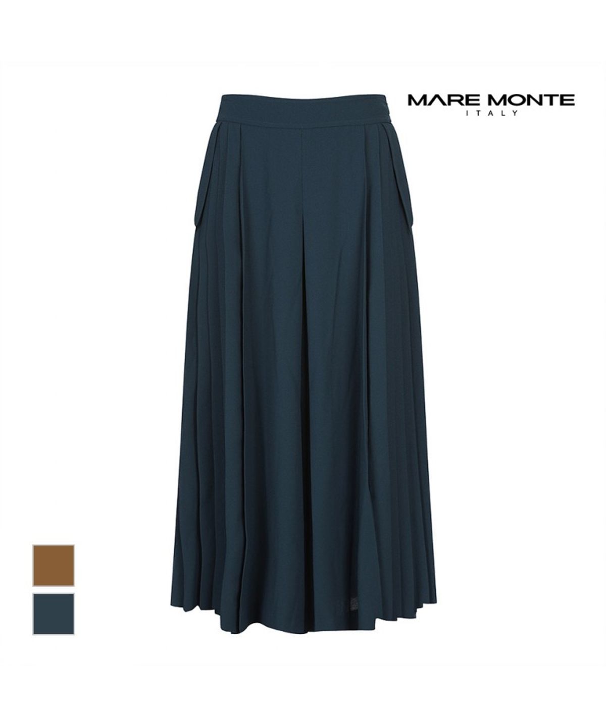 마레몬떼(MAREMONTE) 플리츠 와이드팬츠_M245MSL46S0