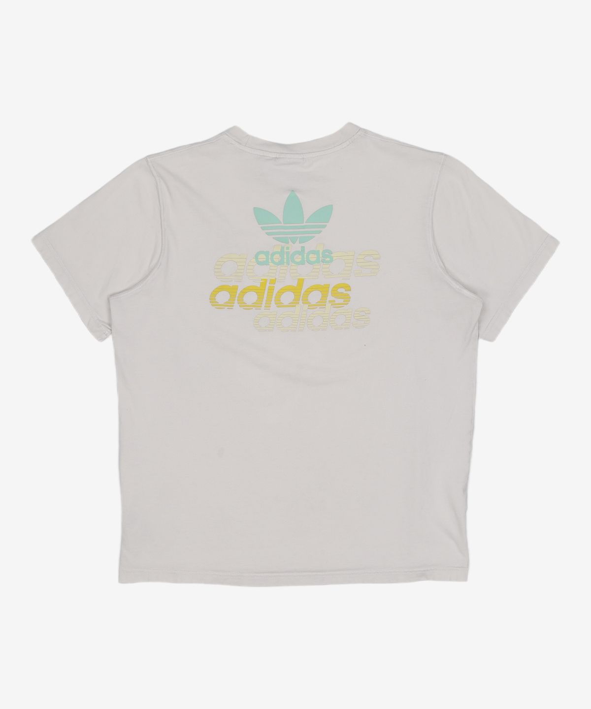 아디다스(ADIDAS) 프론트 백 티 - 화이트 / FM3348 XL