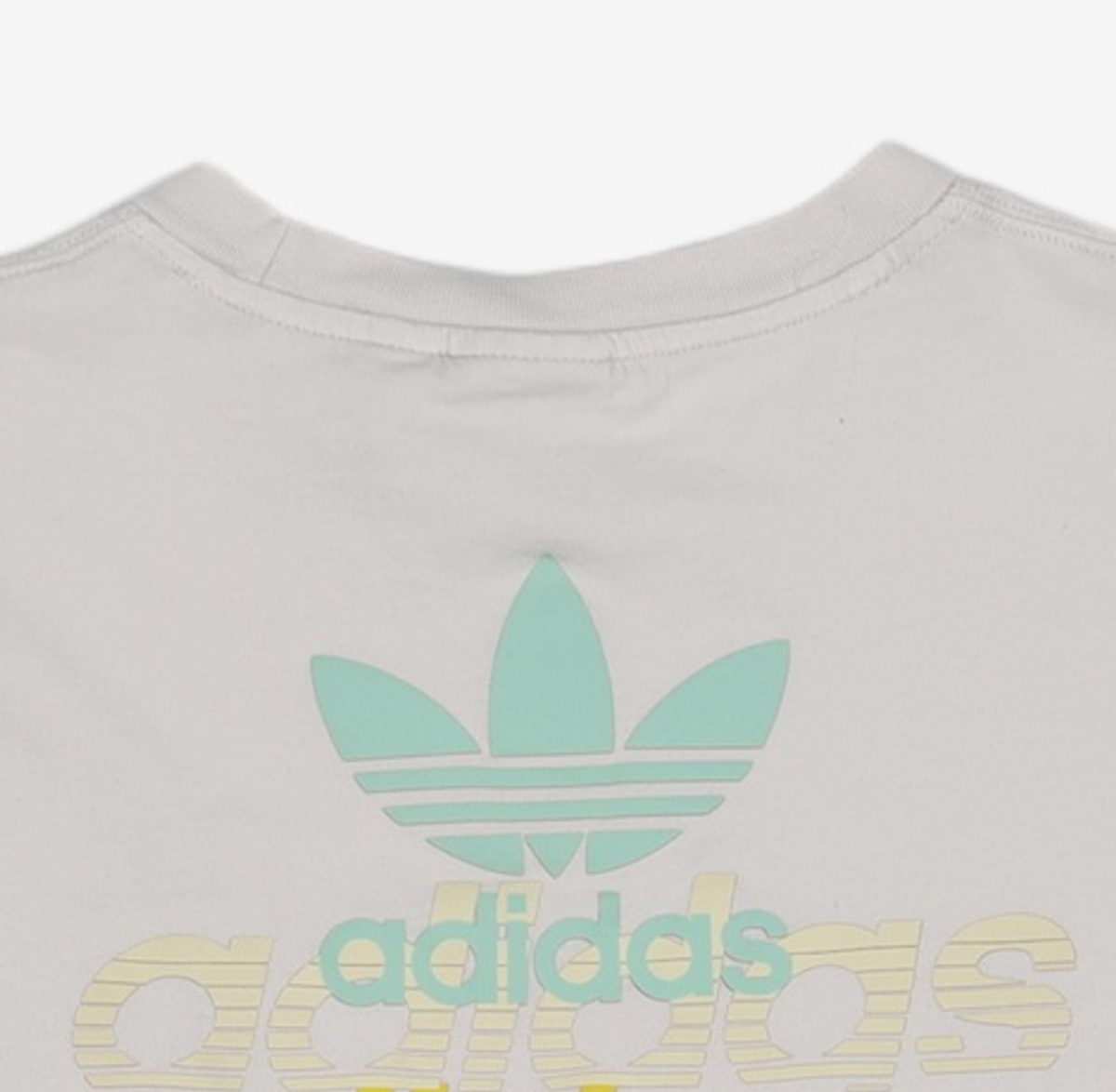 아디다스(ADIDAS) 프론트 백 티 - 화이트 / FM3348 XL