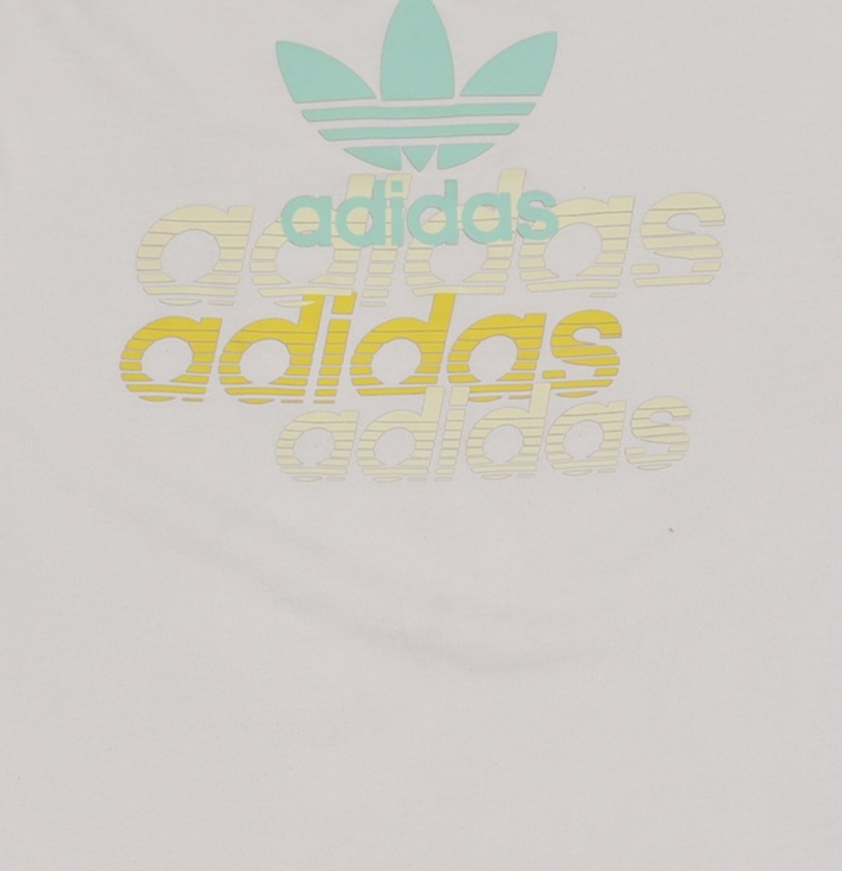 아디다스(ADIDAS) 프론트 백 티 - 화이트 / FM3348 XL