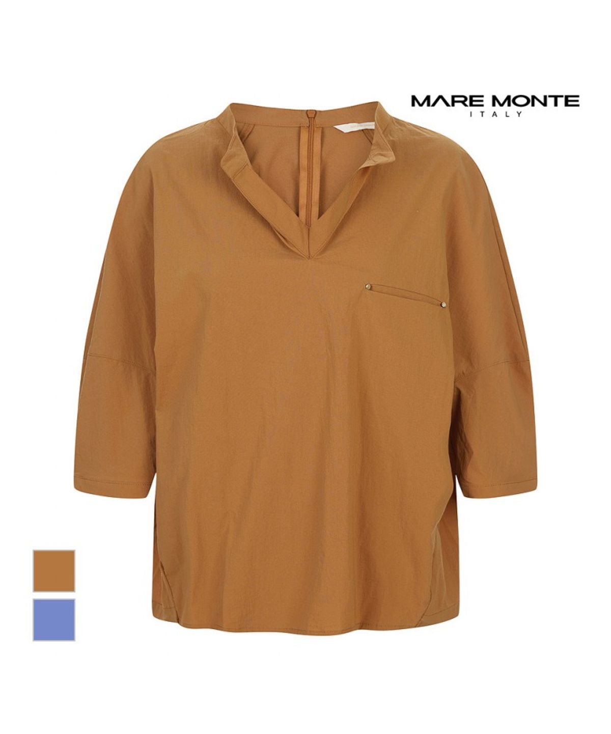 마레몬떼(MAREMONTE) 하프슬라브 블라우스_M246MBL57S0