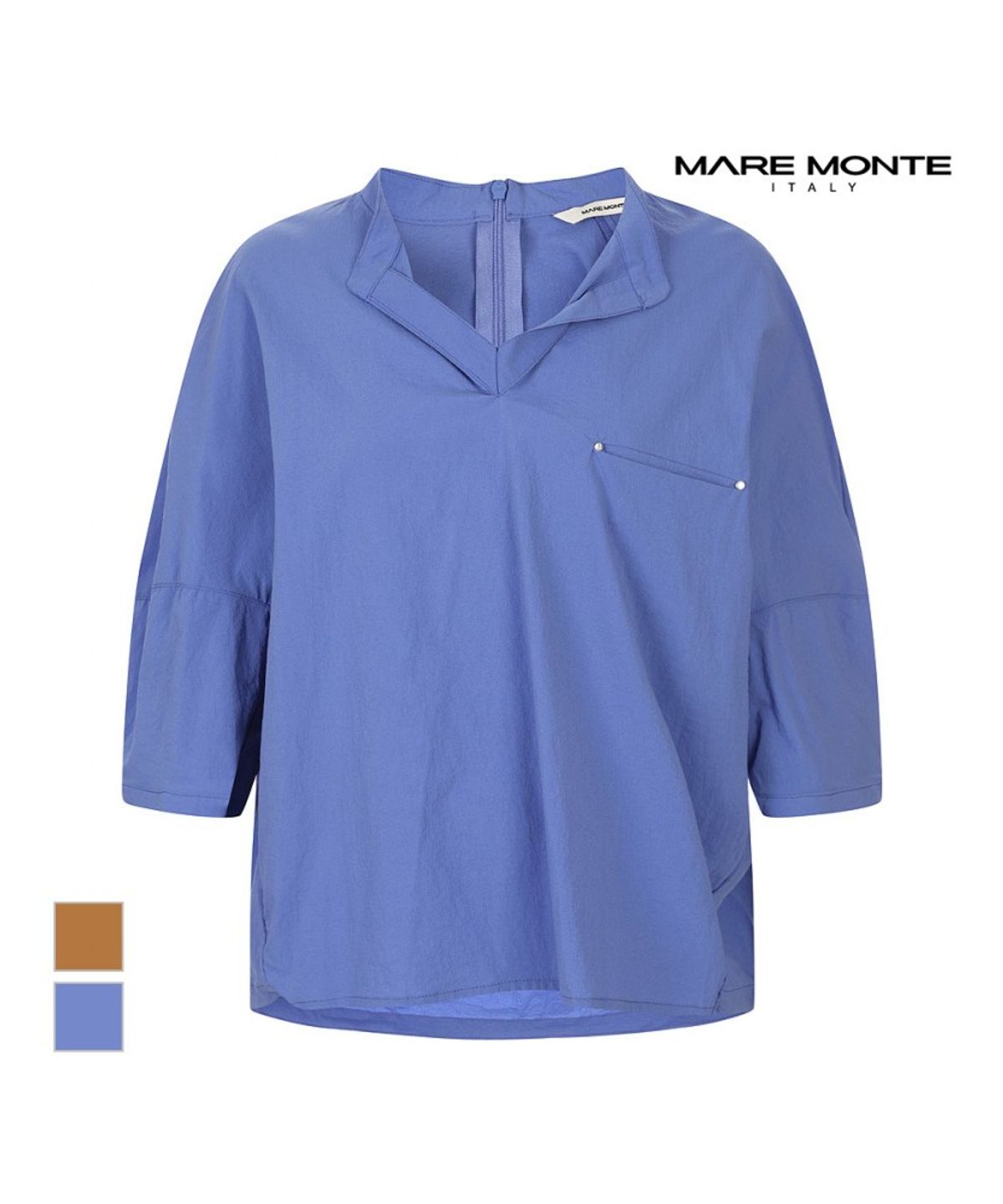 마레몬떼(MAREMONTE) 하프슬라브 블라우스_M246MBL57S0