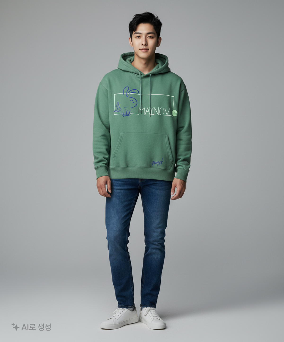메이노브1722(MAYNOV1722) 후드 티셔츠 M