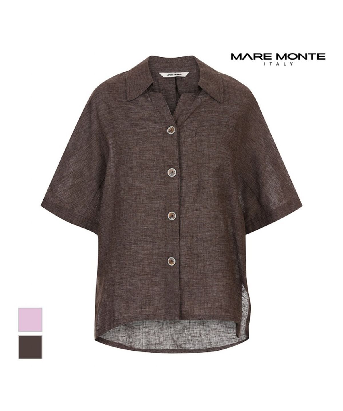 마레몬떼(MAREMONTE) 백스트링 블라우스_M245MBL52P0