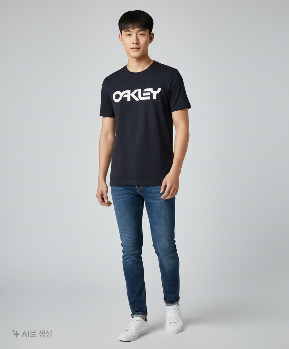 오클리(OAKLEY) 반소매 티셔츠 L