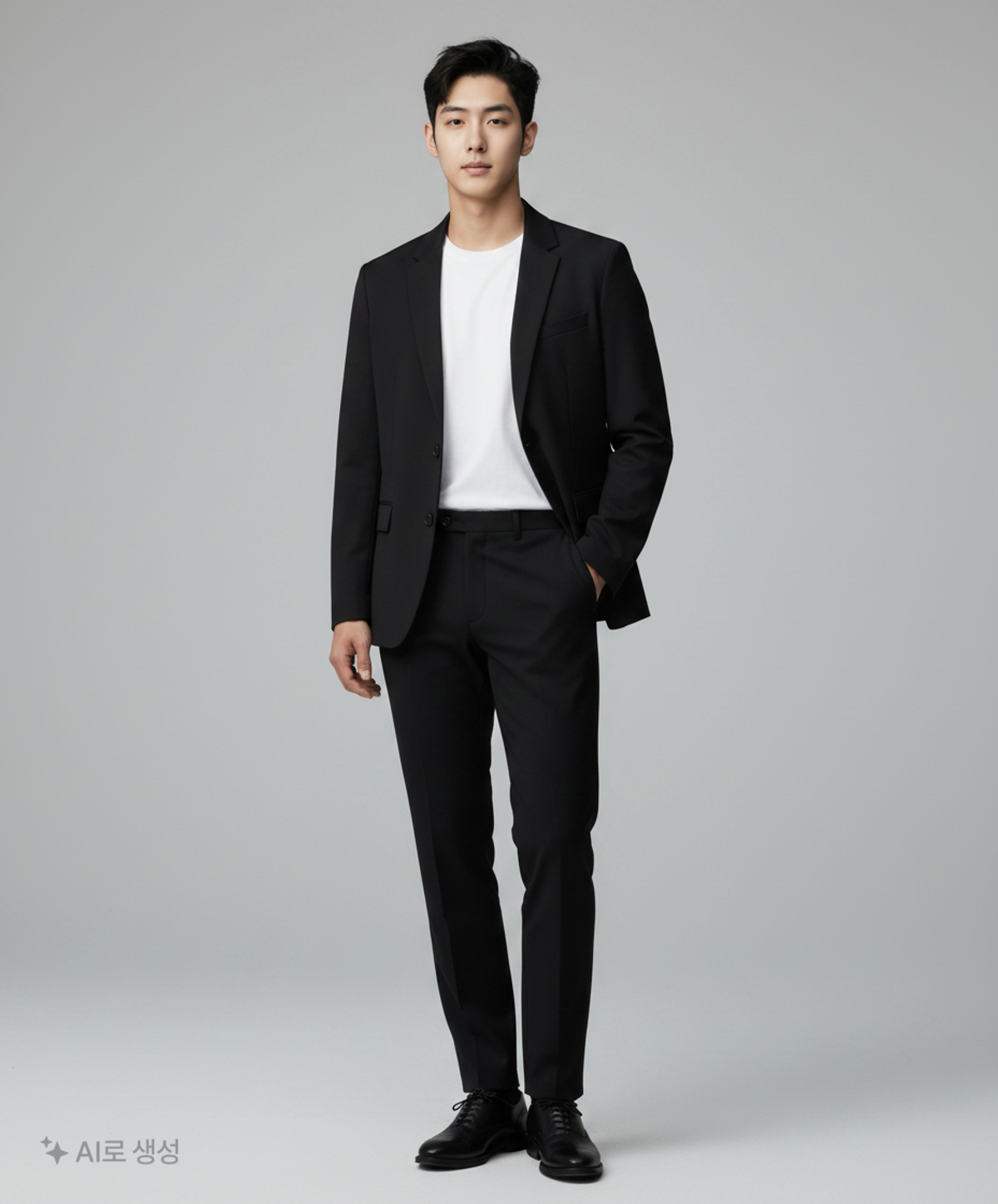 무신사 스탠다드(MUSINSA STANDARD) 베이식 블레이저 [블랙] XL