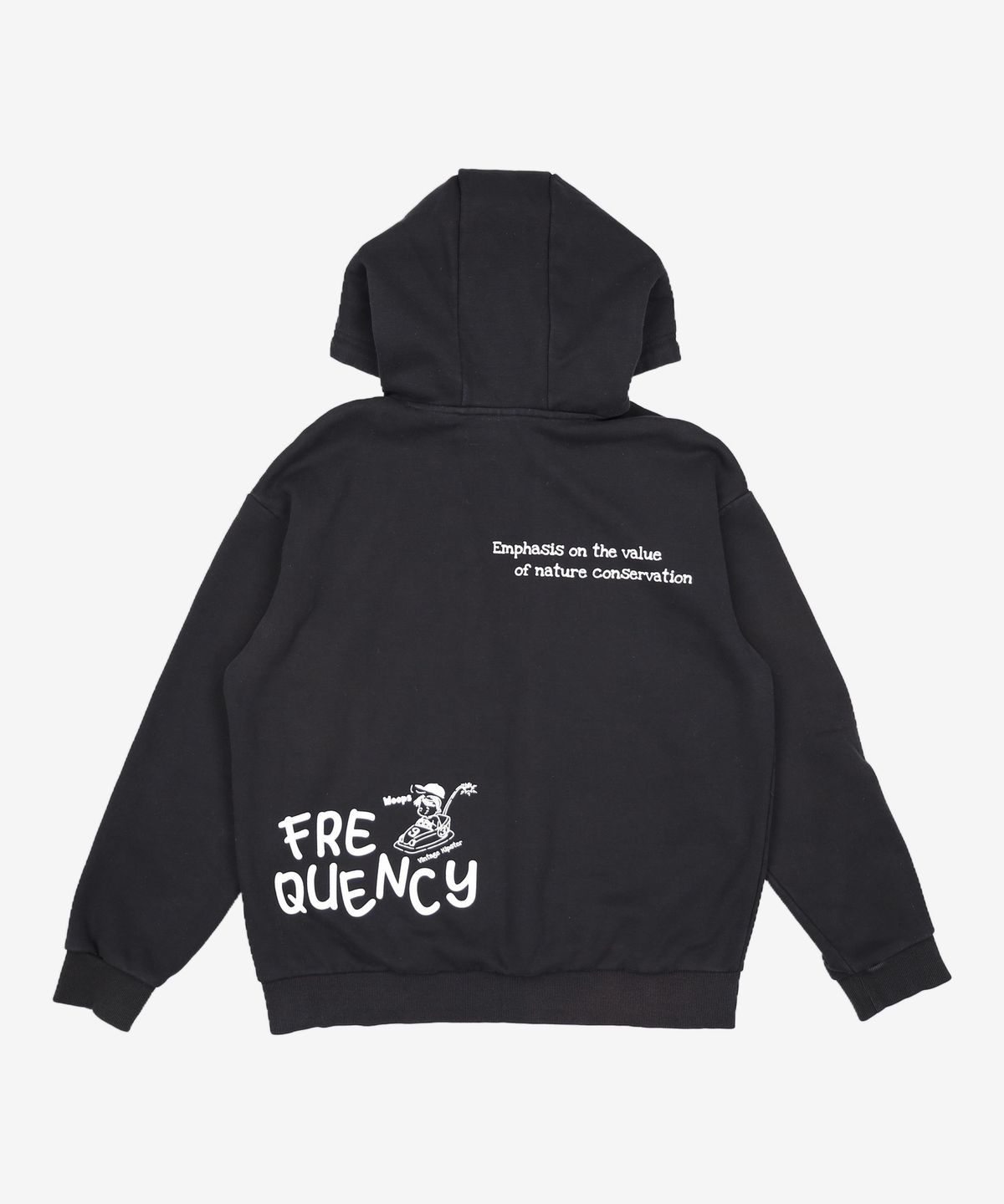 펜듈럼(PENDULUM) 기모 머쓱이 빅 로고 후디 OFF WHITE (LN9TU960-001) 100
