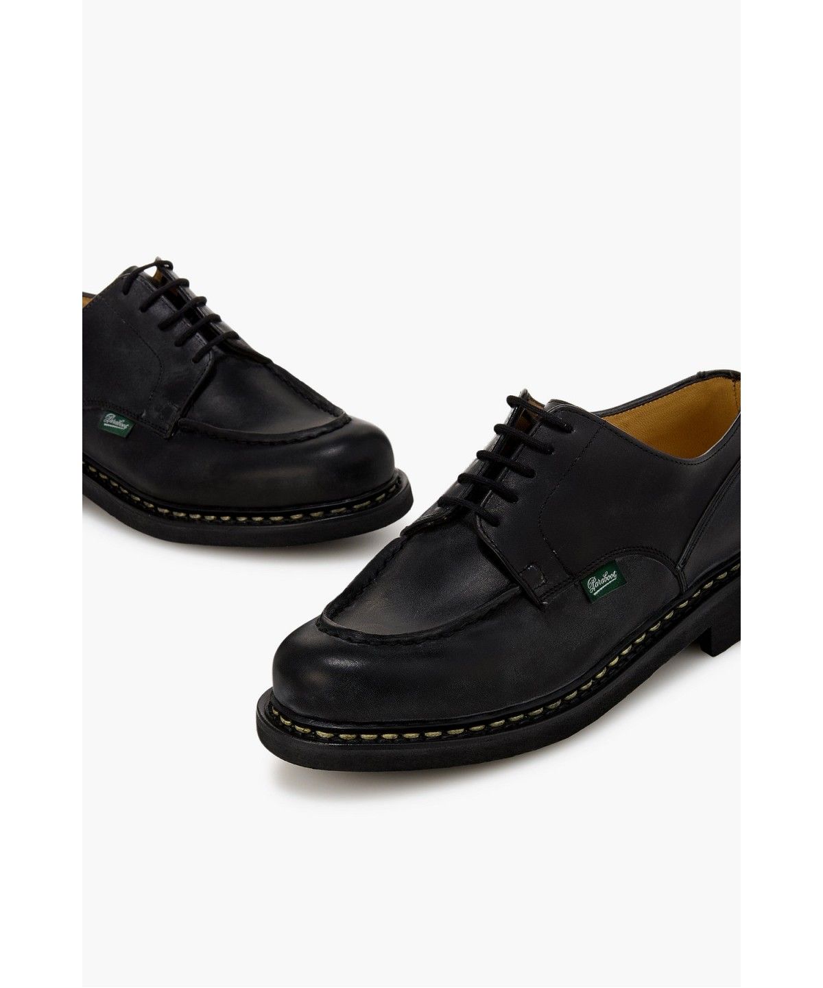맨온더분(MAN ON THE BOON) [PARABOOT] CHAMBORD 레더 더비 슈즈_블랙 4715318302