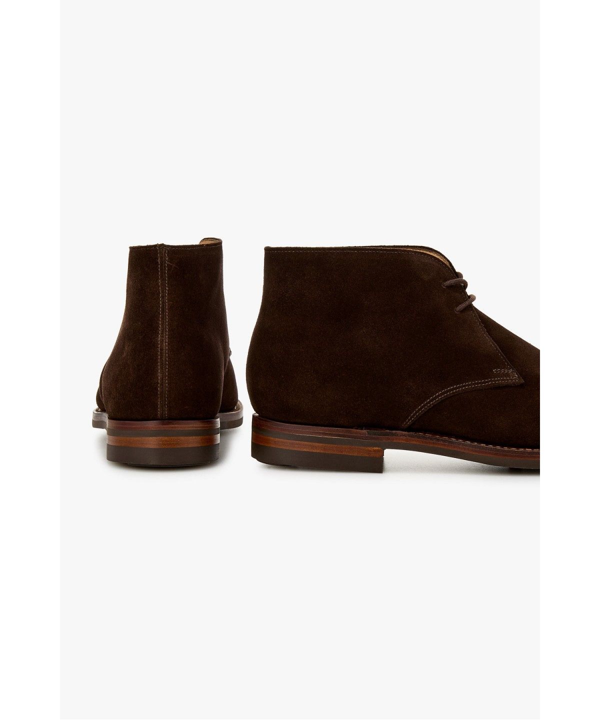 맨온더분(MAN ON THE BOON) [CROCKETT&JONES] TETBURY 스웨이드 처카 부츠_다크 브라운 4716118108