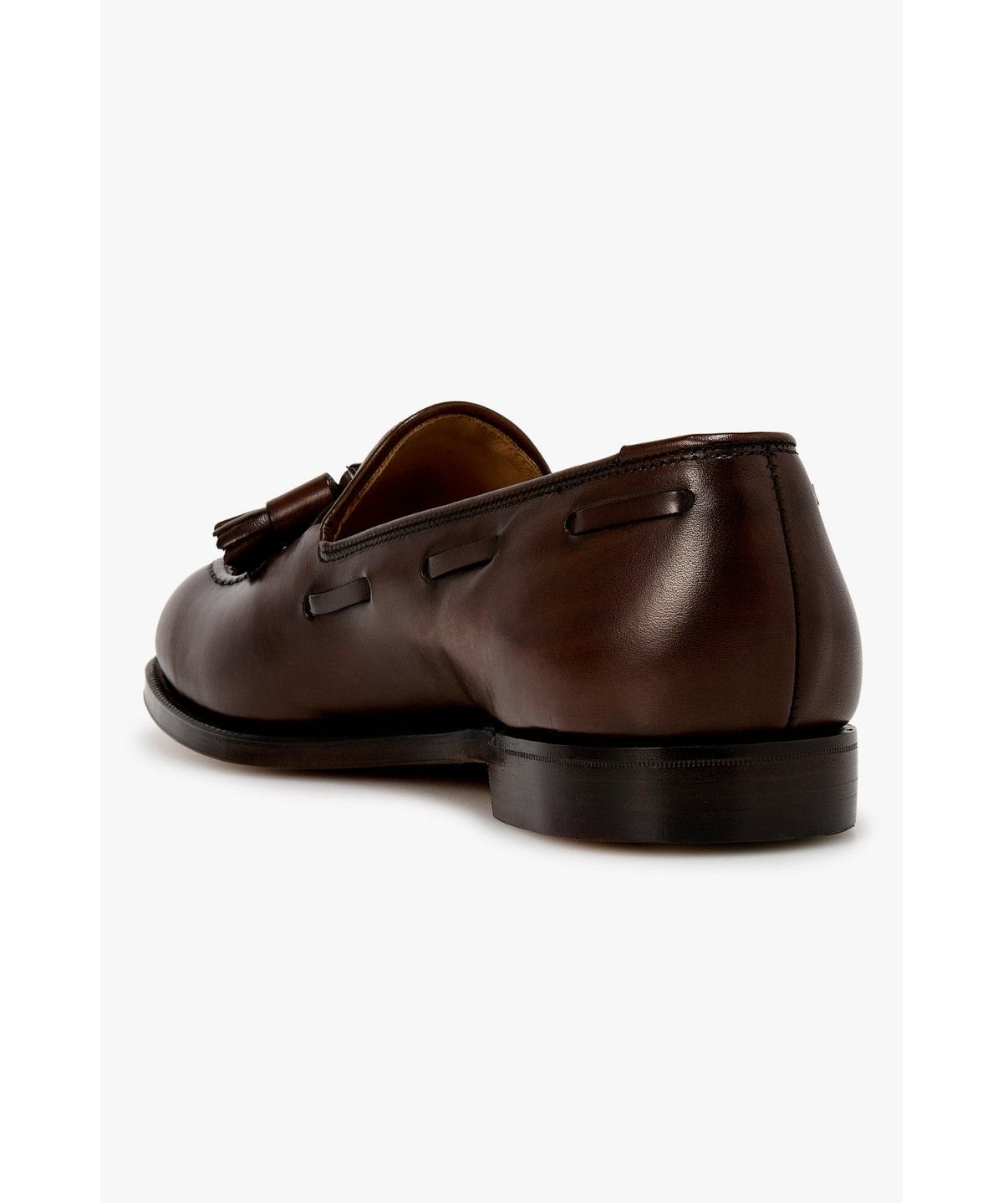 맨온더분(MAN ON THE BOON) [CROCKETT&JONES] CAVENDISH 2 레더 태슬 로퍼_다크 브라운 4716118104